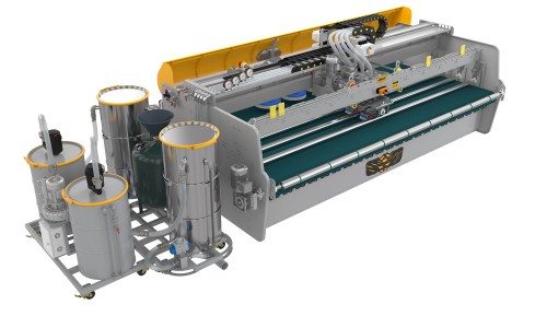 TRANSFORMER 4300 MAQUINA DE LAVADO DE ALFOMBRAS DE FULL-AUTOMATICO 